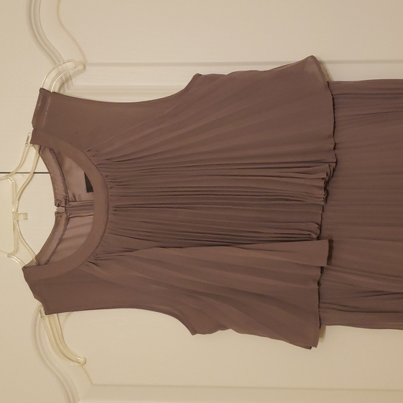 Vera Wang long pleated dress - Picture 2 of 5